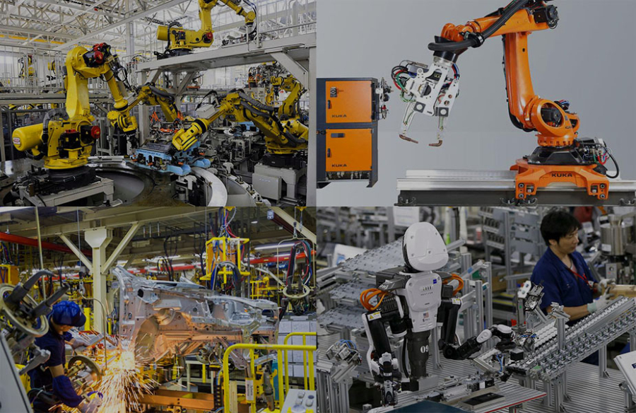 What are industrial robots?