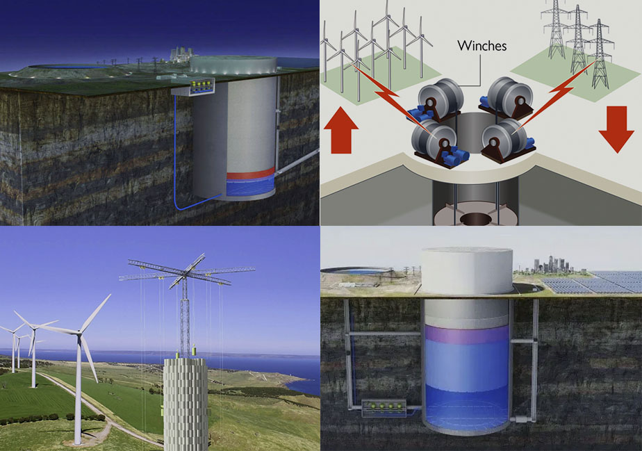 Gravitational Energy Storage Systems