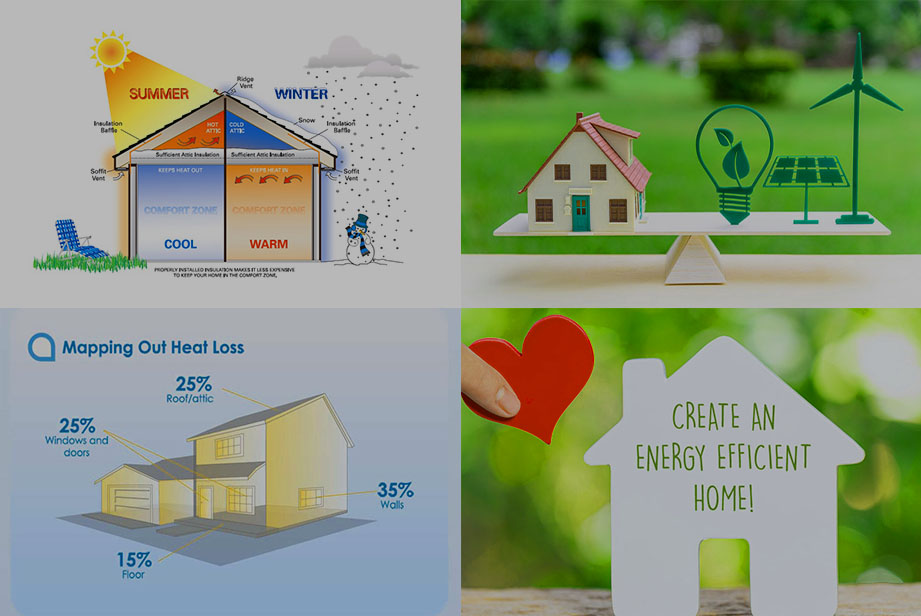 Insulation for an Energy-Efficient House