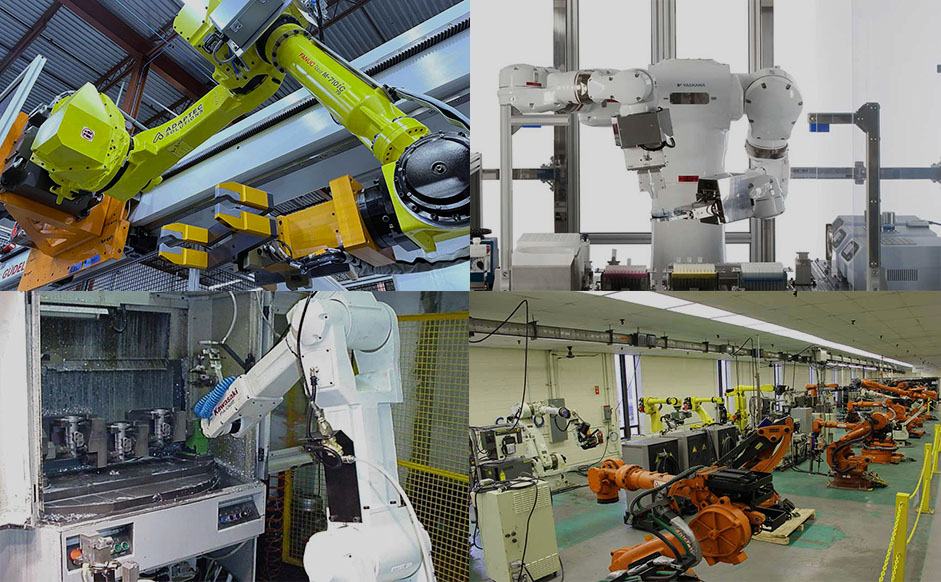 Robots for Machine Tool Servicing