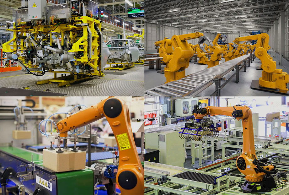 robots manufacturing
