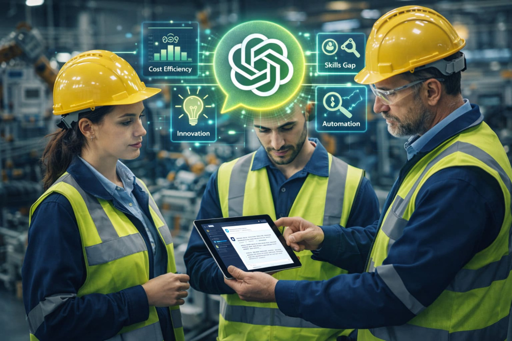 Why Manufacturing Companies Are Turning to ChatGPT